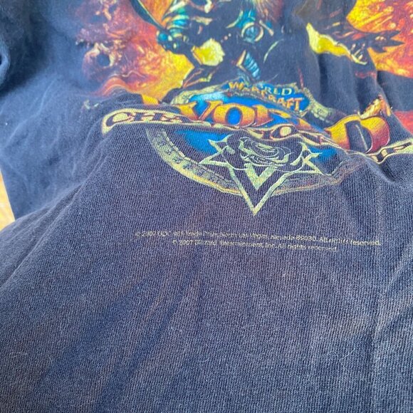 RARE World of Warcraft Championships Competitor T Shirt XL Black Blizzard - Picture 9 of 13